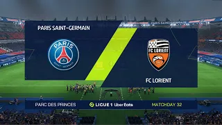 PSG vs Lorient | Ligue 1 Showdown | FIFA 23 Gameplay