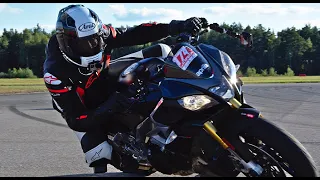 Last track session before crash... Aprilia Tuono V4 [RAW, SC PROJECT]