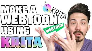 How to Make a Webtoon Using Krita - Tutorial for Canvas and Originals