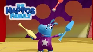 Juggle | Compilation | The Happos Family Cartoon I Cartoon for Kids I Boomerang