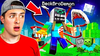 Playing as A DEMON in MINECRAFT!