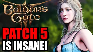 Baldur's Gate 3 - HUGE Patch 5 Overview! New Playable Epilogue, New Game Modes, New Secrets + More!