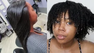 Will My 4c Hair Revert?? Washing My Hair After a Silk Press