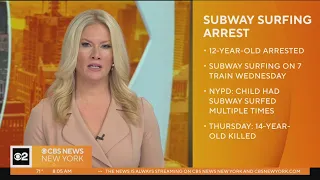 12-year-old accused of subway surfing arrested