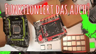 Ich bestellte zwei BILLIG-Mainboards für XEONs bei Aliexpress