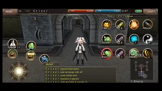 Iruna Online - Mi Ninja Phantom Flame lv370 equipo, stats y apostolia