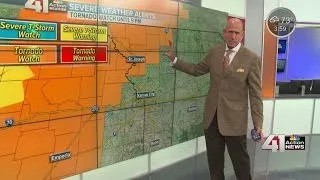 Tornado watch issued for Northeast Kansas and Northwest Missouri