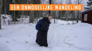 ANNEMIEK ZAKT WEG IN EEN DIK PAK SNEEUW..!