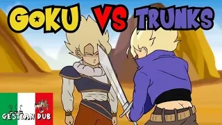 GOKU vs TRUNKS - DragonBall Z Parody - GestianDub