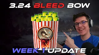 3.24 Bleed Bow Gladiator - Week 1 Update - Path Of Exile Necropolis