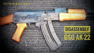 GSG AK47 22lr Rifle:  How To Disassemble