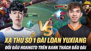 Xạ thủ số 1 Đài Loan YuXiang cầm Elsu đối đầu Simz trong tay HoangTD cực hay trên rank Thách Đấu Đài