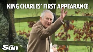 King Charles makes first appearance at Sandringham since cancer diagnosis