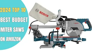 ✅ TOP 10: BEST BUDGET MITER SAWS IN 2024 TO TACKLE TRIM AND MOLDING PROJECTS