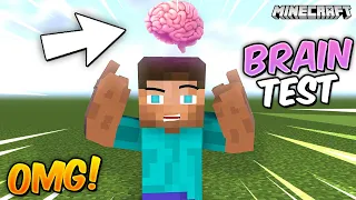 Testing my BRAIN in Minecraft but this Happened...