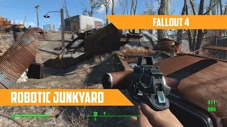 Fallout 4 Exploration - Robotics disposal grounds