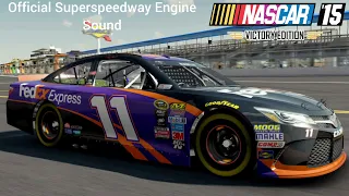 NASCAR 15 Victory Edition Official Superspeedway Engine Sound 🔊🔊🔊