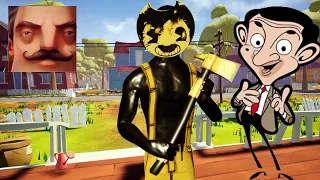 Hello Neighbor - My New Neighbor Big Sammy Lawrence (Bendy) Act 3 Gameplay Walkthrough