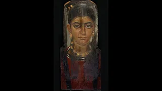 The Face of a Faiyum Woman 130-161 A.D. (Digital Photoshop Reconstruction)
