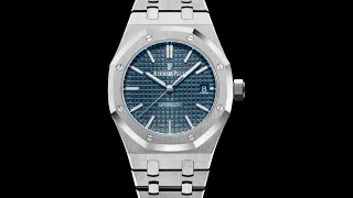 Audemars Piguet Royal Oak Stainless Blue 37MM 15450ST