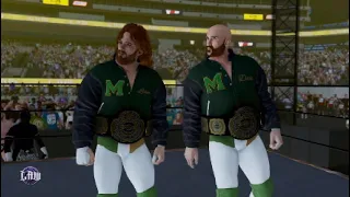 The Marceau Brothers vs. Babos Kaiva & Sheamus (WWE 2K23)