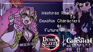 💍🎀Hashira's React to: Genshin Characters as Future Pillars/re-up🐇🐇