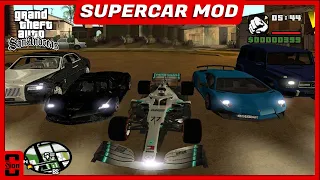How to install Super cars mods in GTA San Andreas | Gameplay