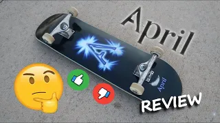 APRIL SKATEBOARD REVIEW