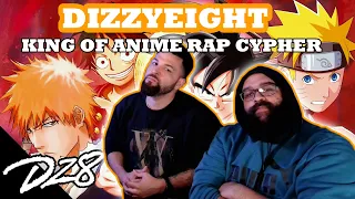 DizzyEight KING OF ANIME RAP CYPHER  Reaction