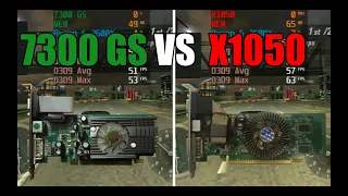 GeForce 7300 GS vs Radeon X1050 Test In 6 Games (No FPS Drop - Capture Card)