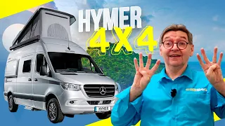 Hymer van en version Grand Canyon et un 4X4 qui plus est !