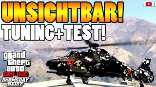 🚁🛠Heftiger Tarn Helikopter AKULA! Tuning + Test!🛠🚁 [GTA 5 Online Doomsday Heist Update DLC]