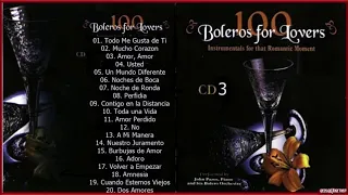 JOHN PAZOS   100 BOLEROS FOR LOVER CD.3