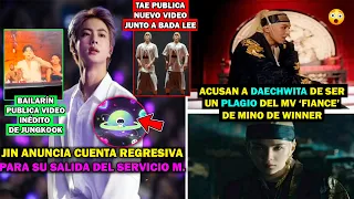 😮 ACUSAN A SUGA DE PLAGIAR MV/JIN SORPRENDE CON REGRESO/VIDEO INÉDITO JK/TAE PUBLICA VIDEO BAILANDO