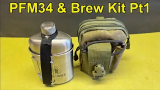 Pathfinder M34 Scout Canteen & My Brew Kit Part 1 Canteen Review