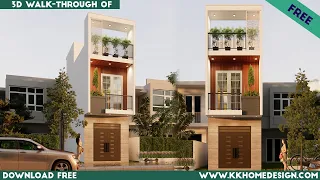 Very Small House Design 10x35 Feet || Chota Ghar Ka Naksha || 10 by 35 House Plan#136