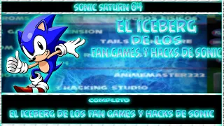 El Iceberg de los Fan Games y Hacks de Sonic | Sonic saturn 64 - loquendo