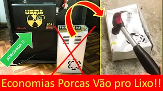 Nunca Mais Compro Fonte Automotiva Chinesa para Caixa Bob! Martelei essa M... e Instalei Fonte Usina