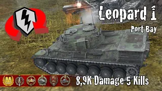 Leopard 1  |  8,9K Damage 5 Kills  |  WoT Blitz Replays