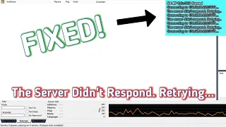 GTA SAMP - The Server Didn't Respond & 0 Players Issue Fix 2024 [English]