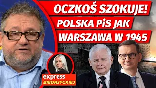 "Morawiecki osiągnął DNO CYNIZMU." Dr Oczkoś SZOKUJE: Polska PiS jest jak WARSZAWA w 1945!