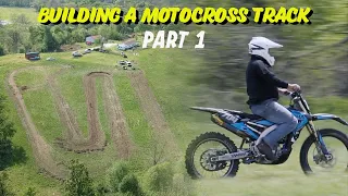 Motocross Track Build Pt. 1 Starting From Scratch On 5 Acres