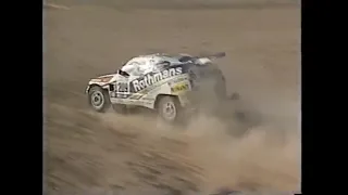 1992  Dakar Rally monopolize the podium Mitsubishi Pajero