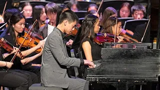 Saint-Seans Piano Concerto #2, Dayton Nguyen, Piano, Golden State Youth Orchestra, YS Tay, Conductor