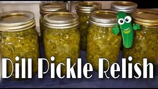 Canning Dill Pickle Relish