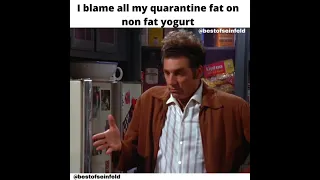 Jerry and Elaine get fat from non fat yogurt (Best of Seinfeld)