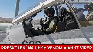 Reportáž z přeškolovacího výcviku našich pilotů v USA na vrtulníky UH-1Y Venom a AH-1Z Viper