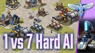 1 vs 7 Extra Hard AI - Command & Conquer Red Alert 2 Yuri's Revenge