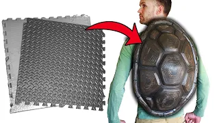 How To Make Cosplay Ninja Turtle Shell!