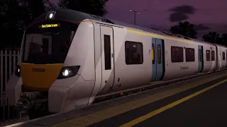 Desiro City Showers with the ThamesLink Class 700 | Train Sim World 3